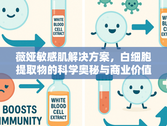 薇娅敏感肌解决方案，白细胞提取物的科学奥秘与商业价值