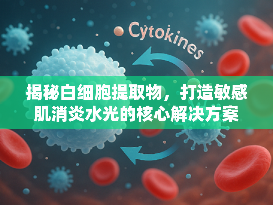 揭秘白细胞提取物，打造敏感肌消炎水光的核心解决方案