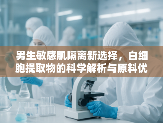 男生敏感肌隔离新选择，白细胞提取物的科学解析与原料优势