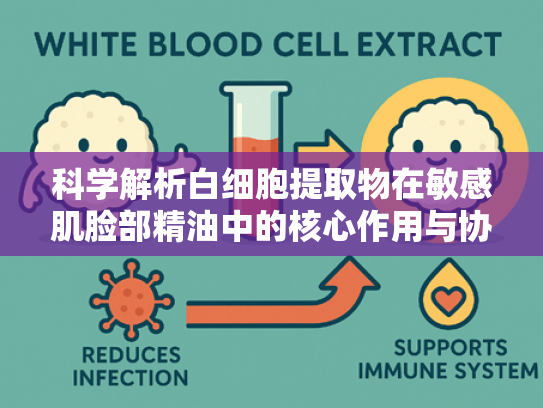 科学解析白细胞提取物在敏感肌脸部精油中的核心作用与协同机制