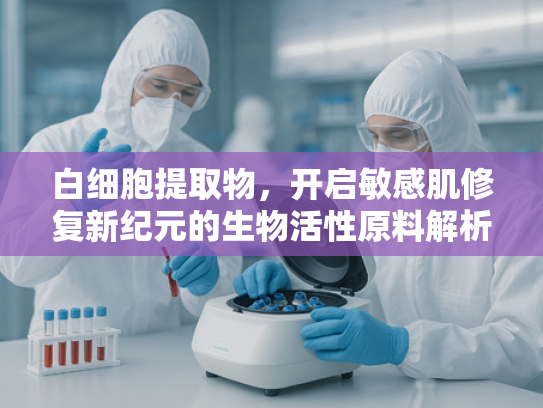 白细胞提取物，开启敏感肌修复新纪元的生物活性原料解析
