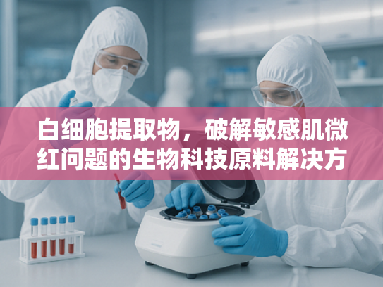 白细胞提取物，破解敏感肌微红问题的生物科技原料解决方案