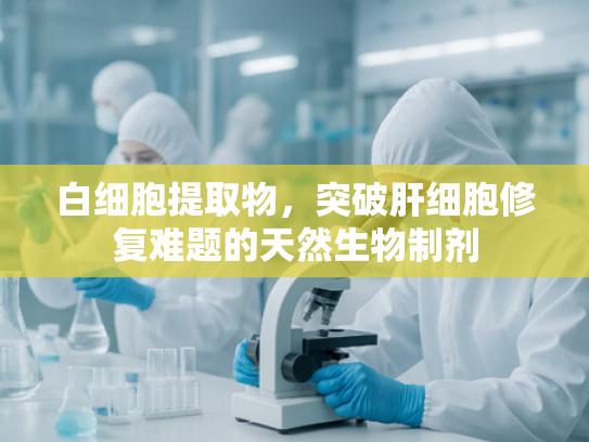 白细胞提取物，突破肝细胞修复难题的天然生物制剂