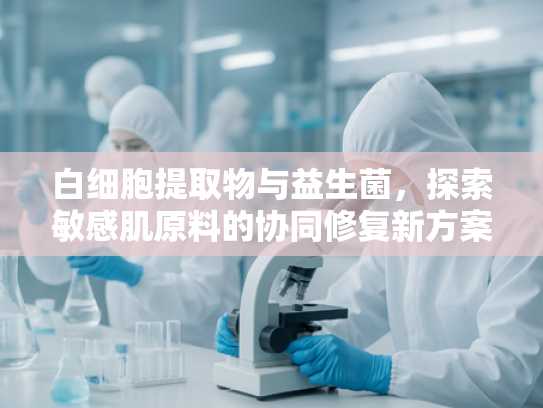 白细胞提取物与益生菌，探索敏感肌原料的协同修复新方案