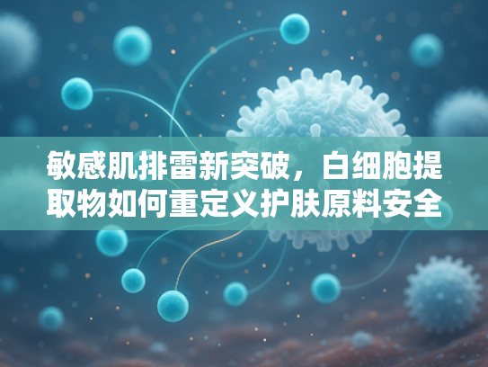 敏感肌排雷新突破，白细胞提取物如何重定义护肤原料安全标准