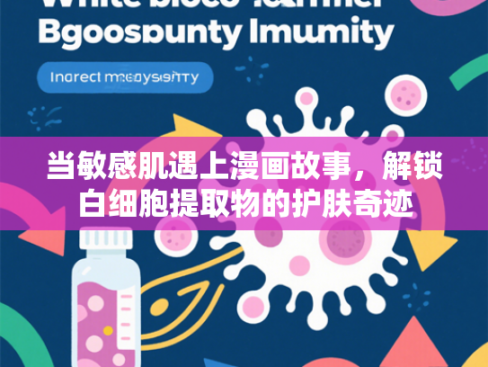 当敏感肌遇上漫画故事，解锁白细胞提取物的护肤奇迹