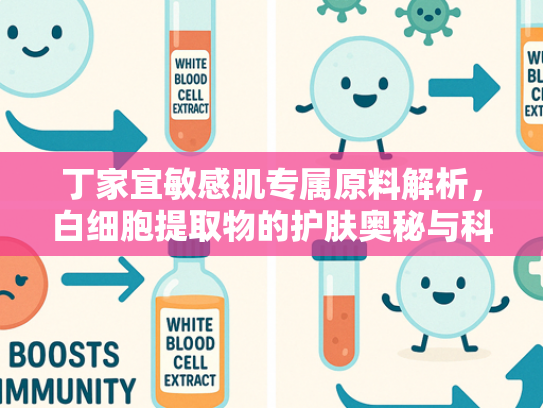 丁家宜敏感肌专属原料解析，白细胞提取物的护肤奥秘与科学应用