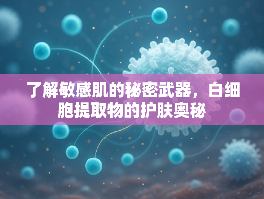 了解敏感肌的秘密武器，白细胞提取物的护肤奥秘
