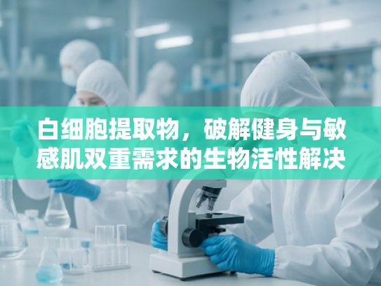 白细胞提取物，破解健身与敏感肌双重需求的生物活性解决方案