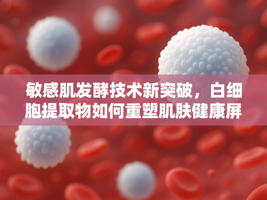 敏感肌发酵技术新突破，白细胞提取物如何重塑肌肤健康屏障