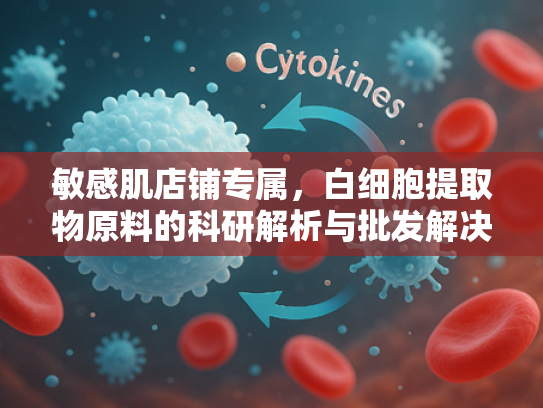 敏感肌店铺专属，白细胞提取物原料的科研解析与批发解决方案
