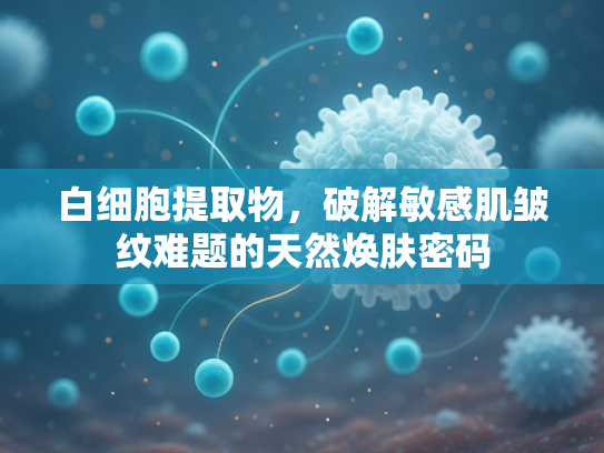 白细胞提取物，破解敏感肌皱纹难题的天然焕肤密码