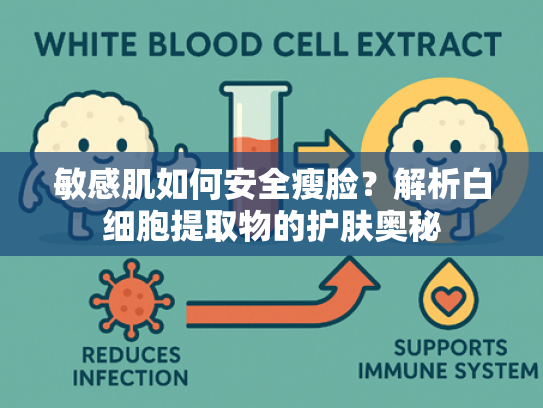 敏感肌如何安全瘦脸？解析白细胞提取物的护肤奥秘