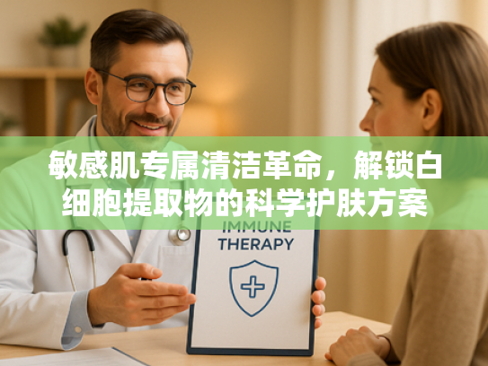 敏感肌专属清洁革命，解锁白细胞提取物的科学护肤方案