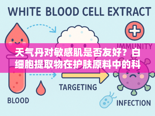 天气丹对敏感肌是否友好？白细胞提取物在护肤原料中的科学解析