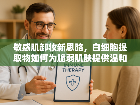 敏感肌卸妆新思路，白细胞提取物如何为脆弱肌肤提供温和呵护