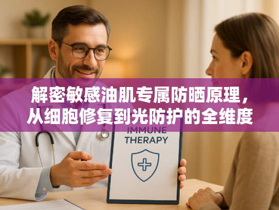 解密敏感油肌专属防晒原理，从细胞修复到光防护的全维度解析