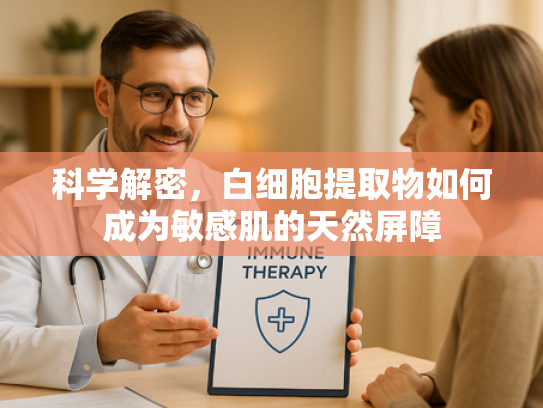 科学解密，白细胞提取物如何成为敏感肌的天然屏障