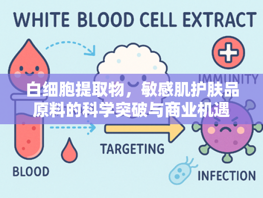 白细胞提取物，敏感肌护肤品原料的科学突破与商业机遇