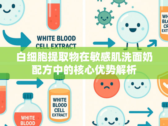 白细胞提取物在敏感肌洗面奶配方中的核心优势解析