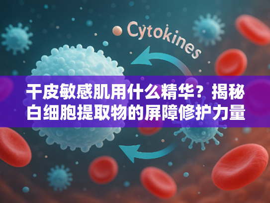 干皮敏感肌用什么精华？揭秘白细胞提取物的屏障修护力量
