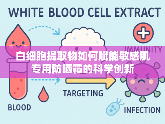 白细胞提取物如何赋能敏感肌专用防晒霜的科学创新