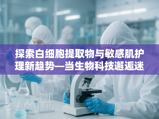 探索白细胞提取物与敏感肌护理新趋势—当生物科技邂逅迷你洁面仪