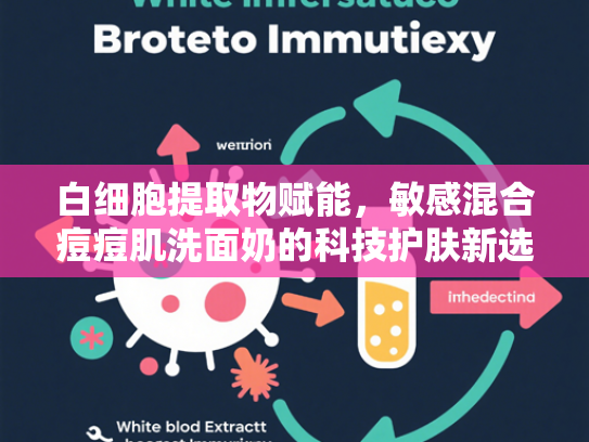 白细胞提取物赋能，敏感混合痘痘肌洗面奶的科技护肤新选择