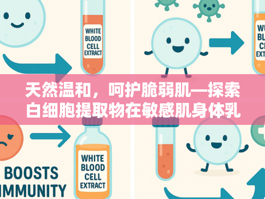 天然温和，呵护脆弱肌—探索白细胞提取物在敏感肌身体乳中的独特优势