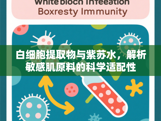 白细胞提取物与紫苏水，解析敏感肌原料的科学适配性