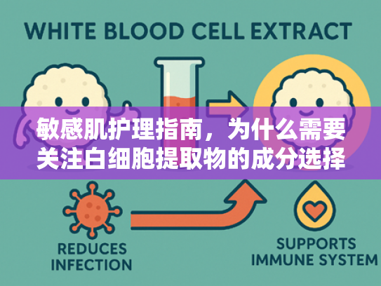 敏感肌护理指南，为什么需要关注白细胞提取物的成分选择