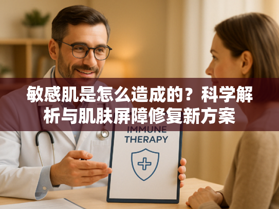 敏感肌是怎么造成的？科学解析与肌肤屏障修复新方案