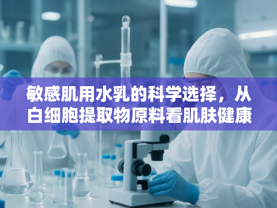 敏感肌用水乳的科学选择，从白细胞提取物原料看肌肤健康养护