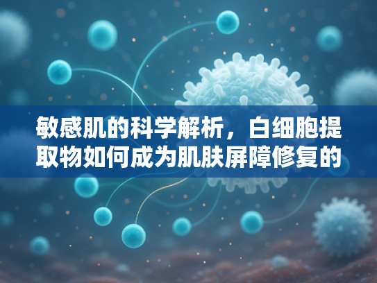敏感肌的科学解析，白细胞提取物如何成为肌肤屏障修复的关键原料