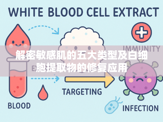 解密敏感肌的五大类型及白细胞提取物的修复应用