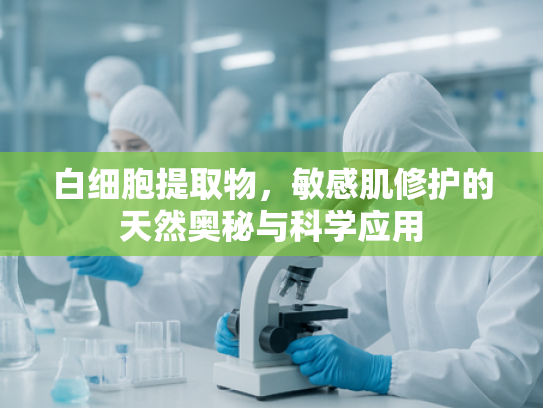 白细胞提取物，敏感肌修护的天然奥秘与科学应用