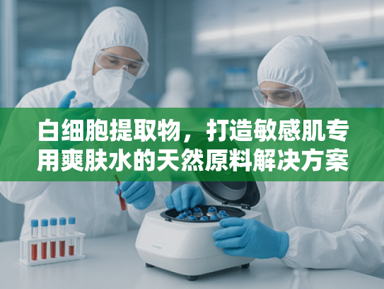 白细胞提取物，打造敏感肌专用爽肤水的天然原料解决方案