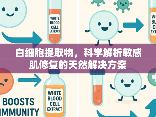 白细胞提取物，科学解析敏感肌修复的天然解决方案
