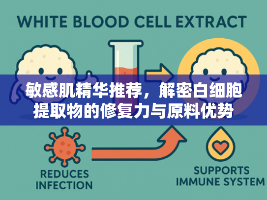 敏感肌精华推荐，解密白细胞提取物的修复力与原料优势