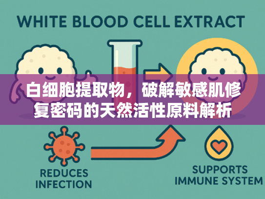 白细胞提取物，破解敏感肌修复密码的天然活性原料解析
