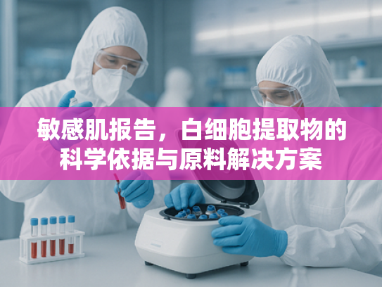 敏感肌报告，白细胞提取物的科学依据与原料解决方案