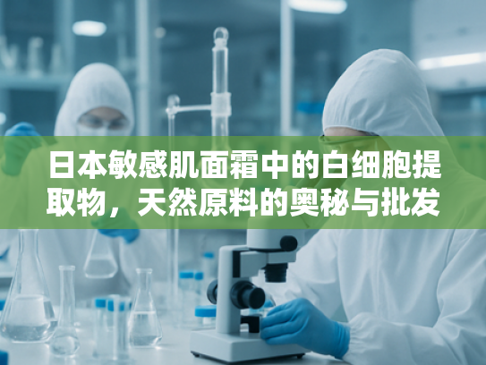 日本敏感肌面霜中的白细胞提取物，天然原料的奥秘与批发优势