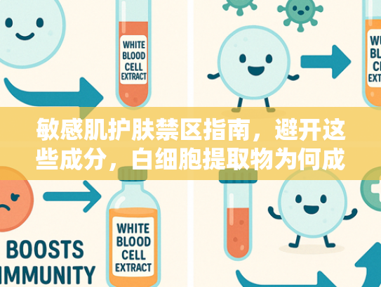 敏感肌护肤禁区指南，避开这些成分，白细胞提取物为何成为修复新趋势
