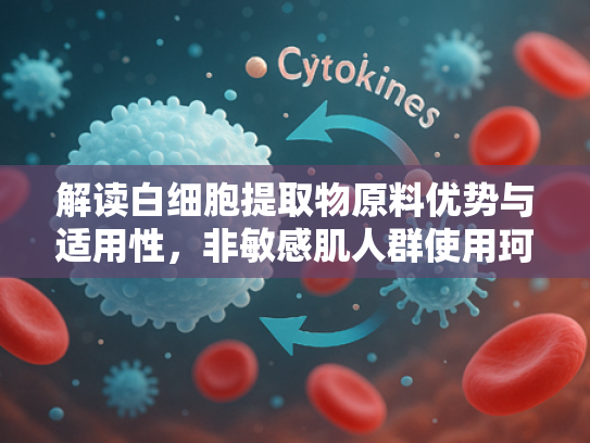 解读白细胞提取物原料优势与适用性，非敏感肌人群使用珂润类产品的科学分析