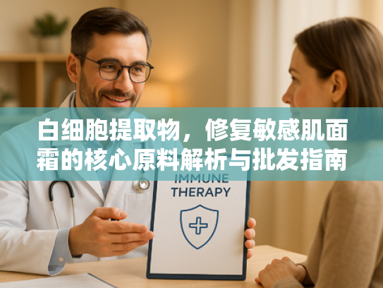 白细胞提取物，修复敏感肌面霜的核心原料解析与批发指南