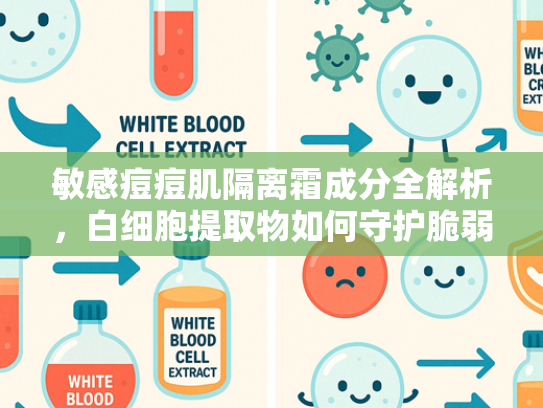 敏感痘痘肌隔离霜成分全解析，白细胞提取物如何守护脆弱肌肤