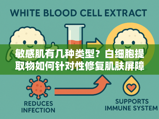 敏感肌有几种类型？白细胞提取物如何针对性修复肌肤屏障