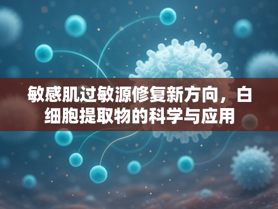 敏感肌过敏源修复新方向，白细胞提取物的科学与应用