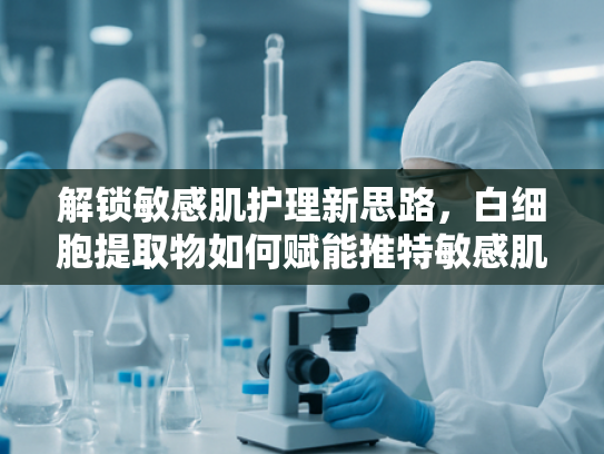 解锁敏感肌护理新思路，白细胞提取物如何赋能推特敏感肌爽肤水研发