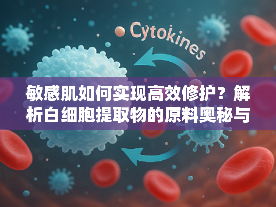 敏感肌如何实现高效修护？解析白细胞提取物的原料奥秘与应用价值